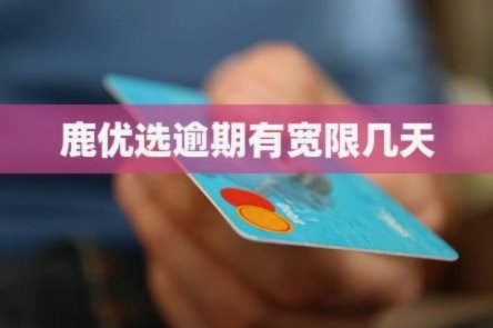 鹿优选先享卡不还款会怎样