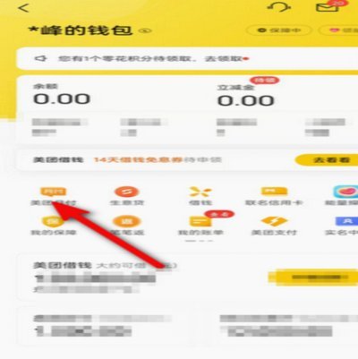 美团月付取现300不见了