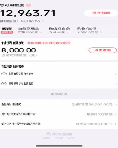 提升白条提现额度有技巧，保持良好信用记录是关键