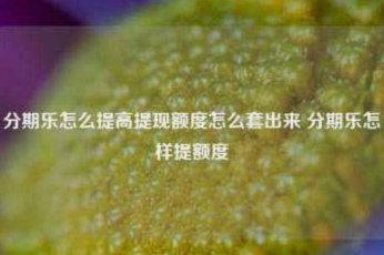 分期乐额度强套